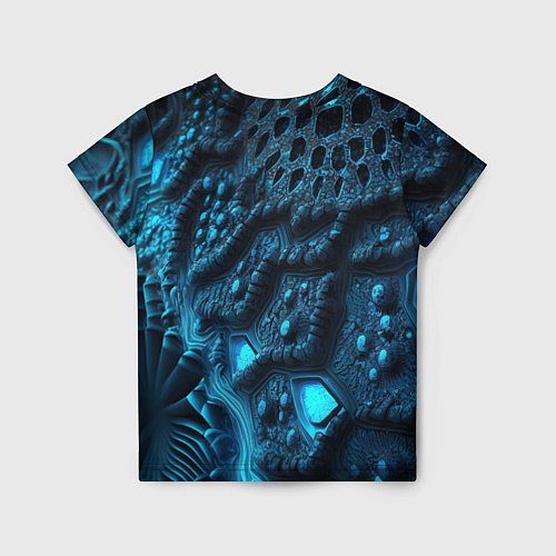 Детская футболка Cyberpunk ice blue / 3D-принт – фото 2