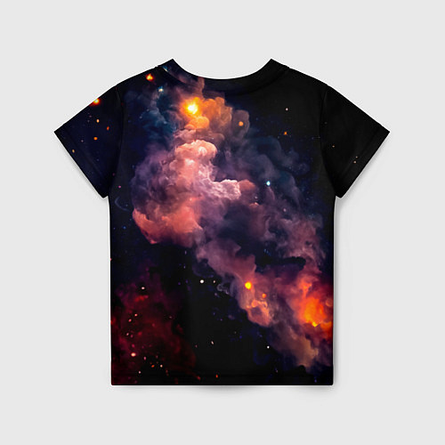 Детская футболка Космический звездный медведь / 3D-принт – фото 2
