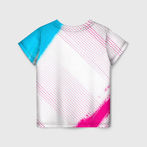 Детская футболка Genesis neon gradient style / 3D-принт – фото 2
