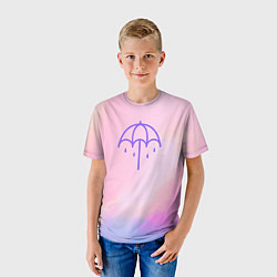 Футболка детская Bring Me The Horizon Umbrella, цвет: 3D-принт — фото 2