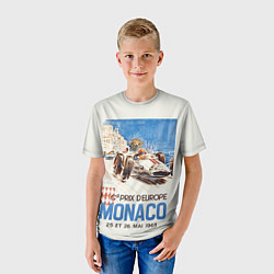 Футболка детская Монако - Гран-при, цвет: 3D-принт — фото 2