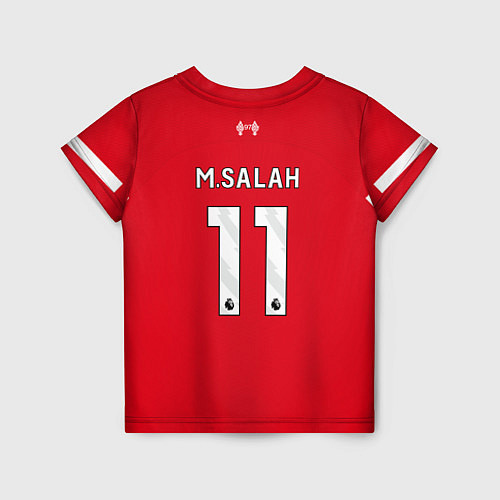 Детская футболка Мохамед Салах Ливерпуль форма 2324 домашняя / 3D-принт – фото 2