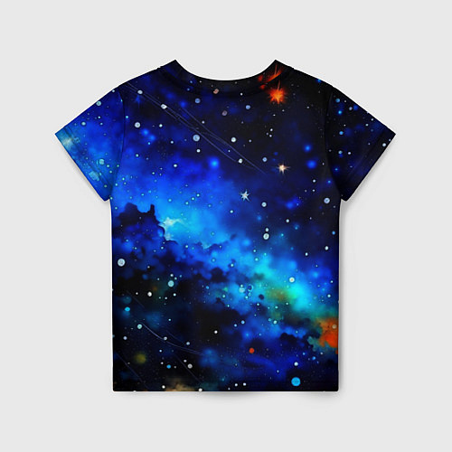 Детская футболка Живописный космос / 3D-принт – фото 2