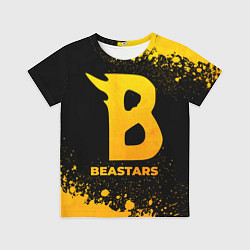 Футболка детская Beastars - gold gradient, цвет: 3D-принт