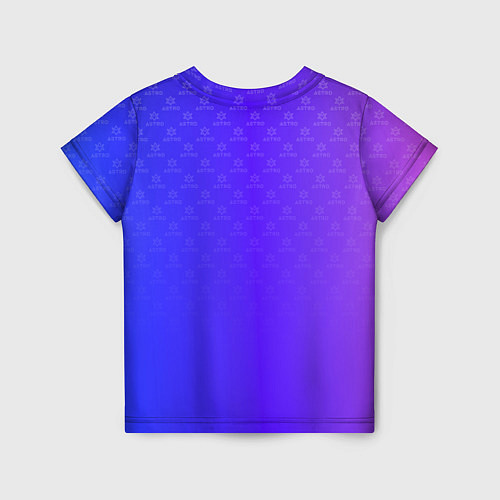 Детская футболка Astro pattern / 3D-принт – фото 2