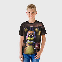 Футболка детская Five Nights at Freddy, цвет: 3D-принт — фото 2