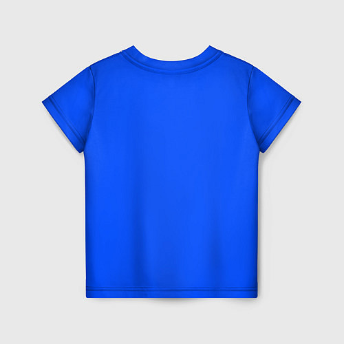 Детская футболка Радужные друзья Синий / 3D-принт – фото 2