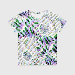 Футболка детская Floral abstract, цвет: 3D-принт