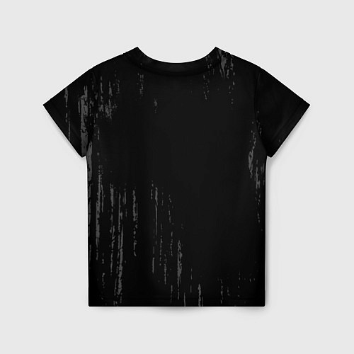 Детская футболка Gears of War glitch на темном фоне: надпись, симво / 3D-принт – фото 2