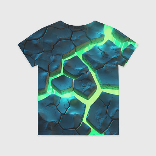 Детская футболка CS GO green texture logo / 3D-принт – фото 2