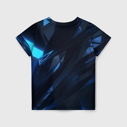 Детская футболка Синяя безгранность / 3D-принт – фото 2