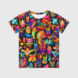 Футболка детская Мифические монстрики, цвет: 3D-принт