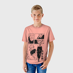 Футболка детская Разнообразный Суккуна - Магическая битва, цвет: 3D-принт — фото 2