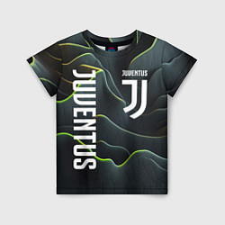 Детская футболка Juventus dark green logo