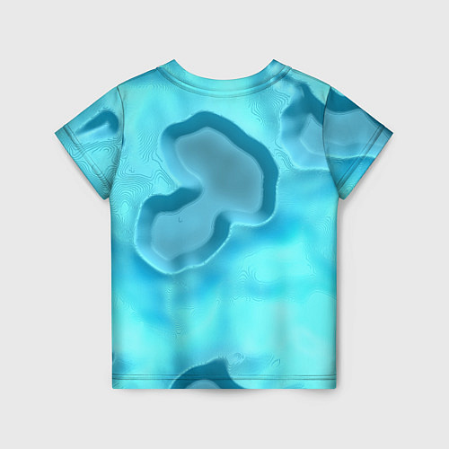Детская футболка Мятые облака / 3D-принт – фото 2