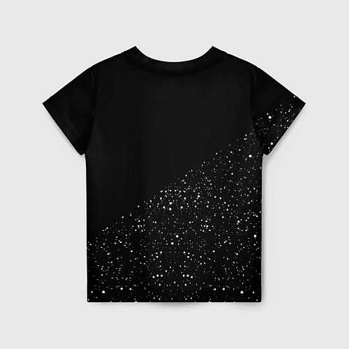 Детская футболка Космонавт пылесосит звезды / 3D-принт – фото 2