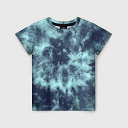 Футболка детская Tie-Dye дизайн, цвет: 3D-принт