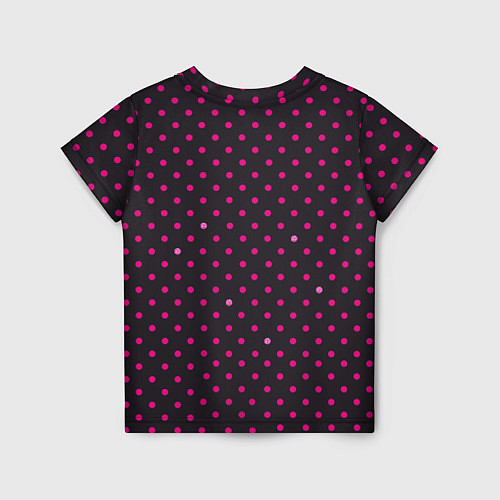 Детская футболка Барби горошек / 3D-принт – фото 2