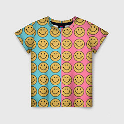 Футболка детская Smiley, цвет: 3D-принт