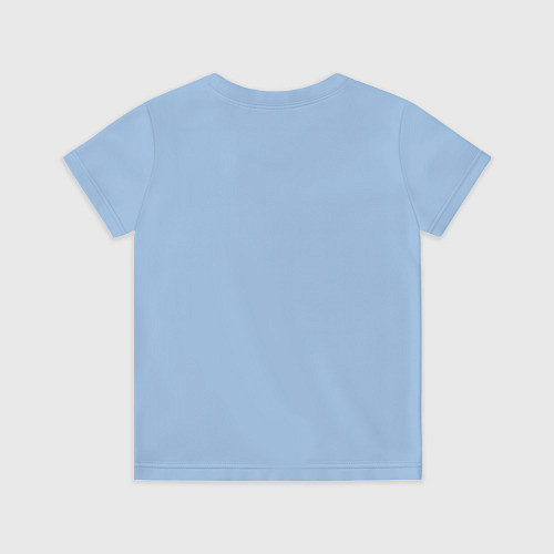 Детская футболка Хищная акула водолаз - будь позитивным / 3D-принт – фото 2