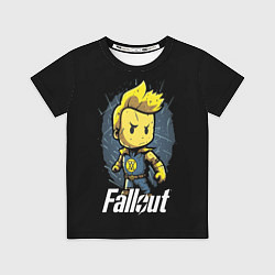 Футболка детская Fallout boy, цвет: 3D-принт