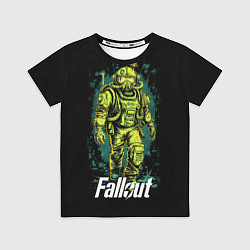 Футболка детская Fallout poster game, цвет: 3D-принт