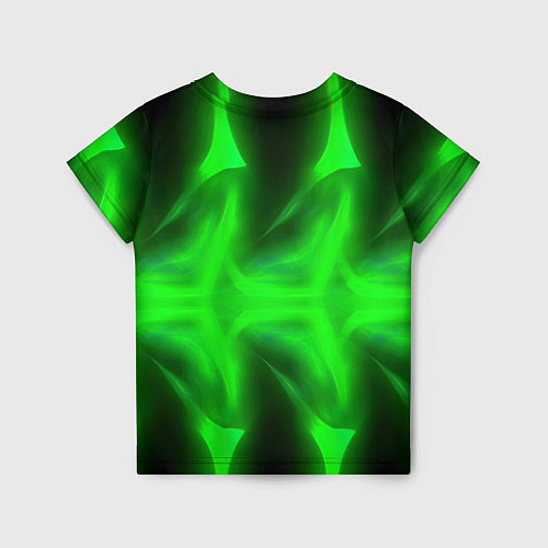 Детская футболка CSGO green logo / 3D-принт – фото 2