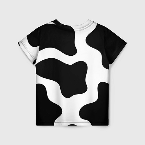 Детская футболка Кожа коровы / 3D-принт – фото 2