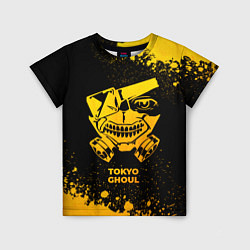 Футболка детская Tokyo Ghoul - gold gradient, цвет: 3D-принт