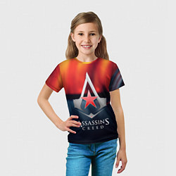 Футболка детская Assassins Creed ussr, цвет: 3D-принт — фото 2