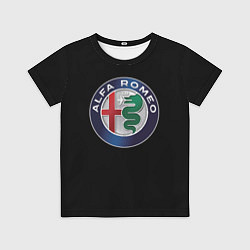 Детская футболка Alfa romeo auto