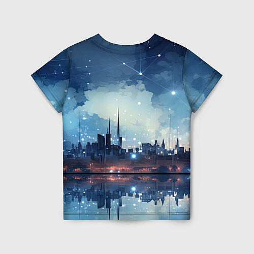 Детская футболка Хрустальный город / 3D-принт – фото 2