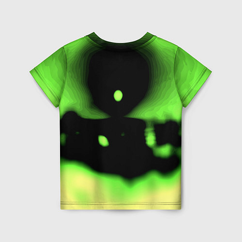 Детская футболка Майнкрафт кислота абстракция / 3D-принт – фото 2