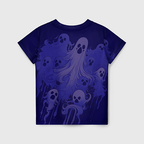 Детская футболка Разноцветные привидения / 3D-принт – фото 2