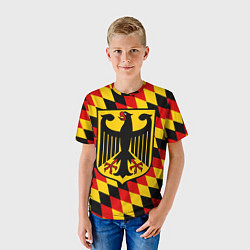 Футболка детская Germany, цвет: 3D-принт — фото 2
