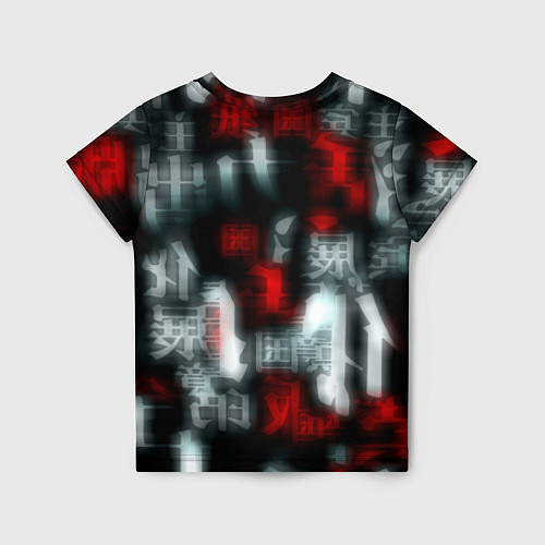 Детская футболка Токийские мстители иероглифы мстителя / 3D-принт – фото 2
