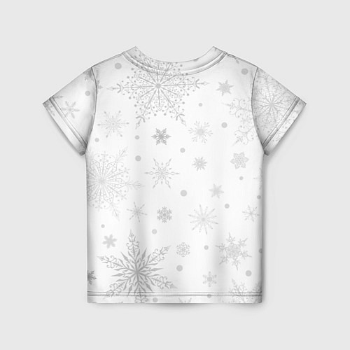 Детская футболка Милый Санта / 3D-принт – фото 2