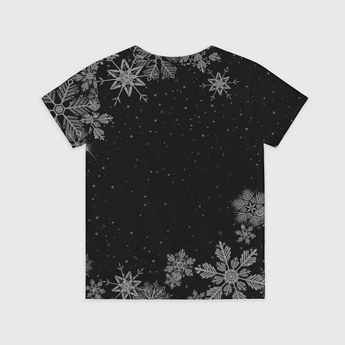 Детская футболка Новогодний Станислав на темном фоне / 3D-принт – фото 2