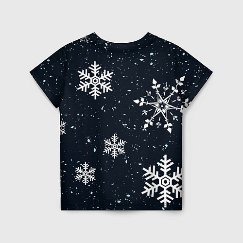 Детская футболка Снежная радость / 3D-принт – фото 2