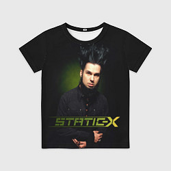 Футболка детская Static - X, цвет: 3D-принт