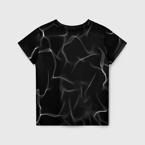 Детская футболка Узор дыма / 3D-принт – фото 2