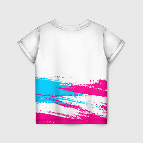 Детская футболка Destiny neon gradient style посередине / 3D-принт – фото 2