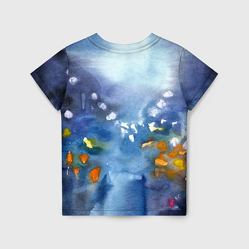 Детская футболка После дождя акварель / 3D-принт – фото 2