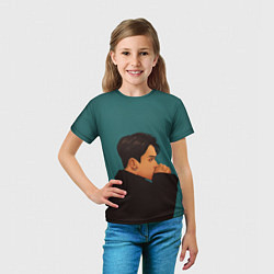 Футболка детская Лукас wayv, цвет: 3D-принт — фото 2