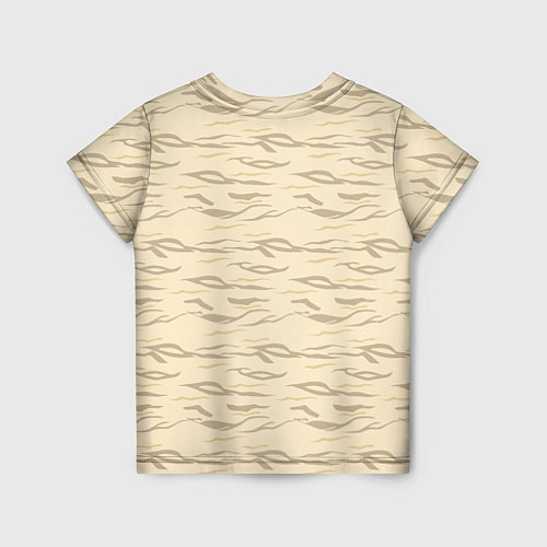 Детская футболка Пастельный тигр / 3D-принт – фото 2