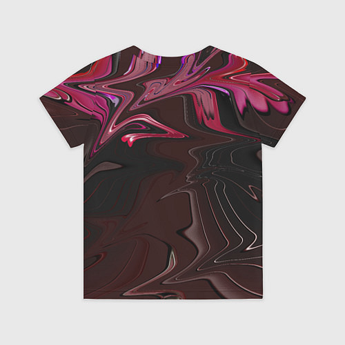 Детская футболка Шоколадный расплав и желе / 3D-принт – фото 2