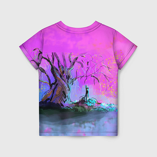 Детская футболка Волшебное дерево / 3D-принт – фото 2