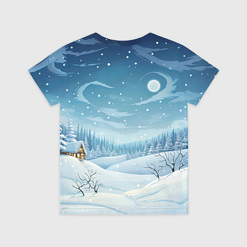 Детская футболка Сана на драконе / 3D-принт – фото 2