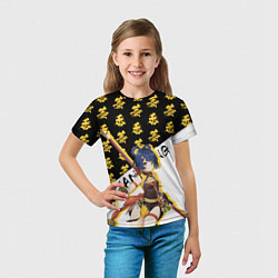 Футболка детская Сян Лин - Геншин Импакт, цвет: 3D-принт — фото 2