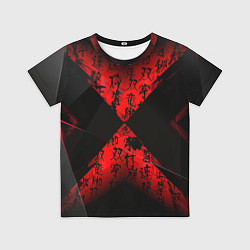 Футболка детская Иероглифы и текстуры, цвет: 3D-принт